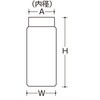 EA508AF-43B ポリ容器(クリアー)Φ96.0x167mm/1000mL EA508AF-43シリーズ エスコ 65657359