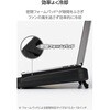 SXWCL24BK ノートパソコンクーラー 冷却スタンド 12～18インチ対応 大口径12cmファン 18段階風量調整 3段階角度調整 エレコム 65682237