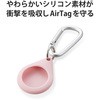 AT-SCKPN AirTag�p�P�[�X �ی�J�o�[ �V���R�� �J���r�i�t �A���`�_�X�g�R�[�g �����^�� �G���R�� 65686584