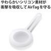 AT-SCSCR AirTag�p�P�[�X �ی�J�o�[ �V���R�� �X�g���b�v�t �A���`�_�X�g�R�[�g �����^�� �G���R�� 65686609