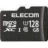 マイクロSDカード Class10 【UHS-I U1】 SD変換アダプタ付 防水(IPX7) 高速データ転送 micro メモリーカード エレコム