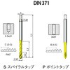 DIN 一般用ポイントタップ(UNF・インチ寸法・細目) カーメックス