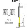 DIN 高性能 転造タップ(UNF・インチ寸法・細目) カーメックス