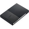 HDD (ハードディスク) 外付け ポータブル USB3.2(Gen1) テレビ対応 ファンレス設計 エレコム