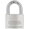Abus 耐候性南京錠 パドロック タイタリウム グレイ ABUS