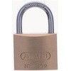 Abus 南京錠 パドロック 真鍮、スチール ABUS