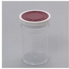 Φ68.5x124.5mm/300mlポリ容器 押込フタ式/6個 エスコ