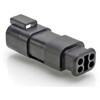AT04-4P-SR02BLK ケーブルコネクタ 4極 オス レセプタクル 1袋 5個入 AMPHENOL 65853700