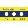 ONDOLABEL 温度ラベル 3点表示 ミクロン