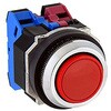 ABD111N Φ30 TWNDシリーズ 亜鉛ダイカスト製 押ボタンスイッチ 平形 IDEC(和泉電気) 65992352