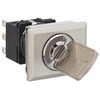 LB8MK-2ST5B-1H フラッシュシルエットLBシリーズ 鍵付セレクタスイッチ IDEC(和泉電気) 66001626