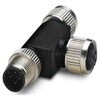 丸型コネクタ 4極 M12 フリーハンギング 1袋 5個入 フエニックス・コンタクト