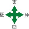クレーン標識 グリーンクロス