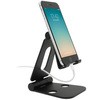 DOUBLE SWING-STAND BY ME ブラック スマホ・タブレットスタンド アーキサイト