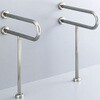 洗面用手すり(壁床固定式ステンレスタイプ) INAX(LIXIL)