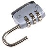 組み合わせ南京錠 パドロック スチール、亜鉛 黒/グレイ ABUS