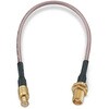 同軸ケーブル MCX MCX バルクヘッド 152.4mm WURTH ELEKTRONIK