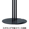 SU-657-300-7 2Wayサインスタンド ブラック テラモト 66243908