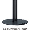 SU-657-303-7 2Wayサインスタンド ブラック テラモト 66243917