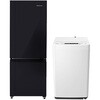 家電2点セット (162L冷蔵庫 5.5kg洗濯機) Hisense(ハイセンス)