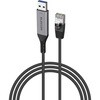 USB-A LLANϊP[u 1GbpsΉ hCosv Gigabit C[Tlbg m[gPC/Nintendo Switch
