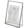 TABLE DOUBLE GLASS  FRAME STAND A4(テーブルダブルガラスフレームスタンド) ダルトン