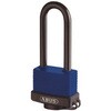 Abus 耐候性南京錠 パドロック 真鍮、ステンレス鋼 青 ABUS