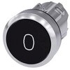 プッシュボタン SIRIUS ACT モーメンタリ 黒 SIEMENS