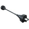 イーサネットコネクタ オス to メス パネルマウント Cat5e SAMTEC