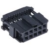 IDCコネクタ 2.54mmピッチ 10極 2列 メス AMP-LATCH - NOVOシリーズ 1箱 50個入 TE CONNECTIVITY