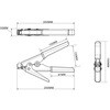 TG-704 ケーブルタイの結束工具 スタンダード TRUSCO 66520801