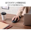 M-MY35MBSXBK マウス Bluetooth / 無線 2.4GHz 両対応 静音 ワイヤレス 6ボタン ファンクションボタン搭載 充電式 OSMOD エレコム 66521747