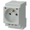 産業用ソケット グレー 16A 1個 SIEMENS