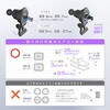 KW-60 自動開閉式ワイヤレス充電ホルダー 自動誘導 エアコン取り付け カシムラ 66685985
