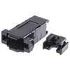 D-Sub バックシェエル F1069 シリーズ 9 極 E 黒 FCT - A MOLEX COMPANY