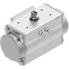 空圧ロータリアクチュエータ DFPD-40-RP-90-RS60-F0507シリーズ 90°角度 Festo