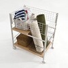 キャスター付押入れ収納ラック38 フクダクラフト