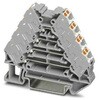 ヒューズ無しDINレール端子 プッシュイン PTRVシリーズ 10A 1袋 10個入 フエニックス・コンタクト
