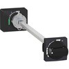 ロータリハンドル TeSys Bv4、TeSys Gv4用 黒 TeSys Gv4Apn シュナイダーエレクトリック