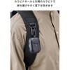 AVA-AP07TSLBK AirPods Pro 3 ケース MagSafe対応 TOUGH SLIM 耐衝撃 ロック機能 カラビナ付 落下防止 エレコム 67162561