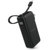 EC-C51LBK モバイルバッテリー コンセント一体型 10000mAh PD 35W PPS対応 USB-Cケーブル内蔵 2台同時 LED残量1%表示 エレコム 67162640