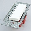 NKシリーズ 3路ガイドランプ付きスイッチシングルセット (PW色) 神保電器
