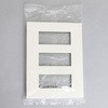 NKシリーズプレート 3連用 9個口(PW色) 神保電器