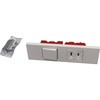 NKシリーズ家具・機器用3路スイッチ+コンセントセット 神保電器