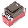 ニューマイルドビー チョコレート色 埋込スイッチ 両切 神保電器