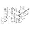 部品 吸塵式デュアルアクションサンダー DAC-056・DAC-056S 空研