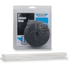 526-2004-D Drag Specialties WRAP EXH 2"X25' BLK W/TIE | 526-2004-D DRAG SPECIALTIES(�h���b�O�X�y�V�����e�B�[�Y) 67956510