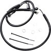 614743-4BLK Drag Specialties FRT BRAKE LINE XL BK +4 | 614743-4BLK DRAG SPECIALTIES(�h���b�O�X�y�V�����e�B�[�Y) 67961936