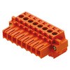 Weidmuller 基板用端子台， BLシリーズ， 3.5mmピッチ ， オレンジ WEIDMULLER