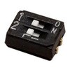 CHS-02TB1 NIDEC COPAL ELECTRONICS GMBH スライドスイッチ 2回路 1接点 100 mA ニデックコンポーネンツ(旧：日本電産コパル電子) 68056234